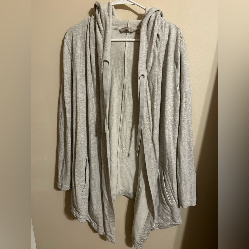 Athleta gray cardigan size large